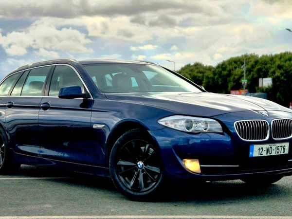 BMW 5-Series Estate, Diesel, 2012, Blue