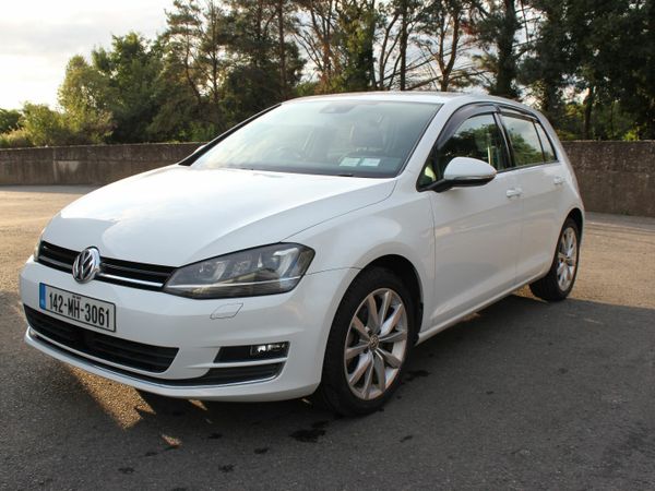Volkswagen Golf Hatchback, Petrol, 2014, White