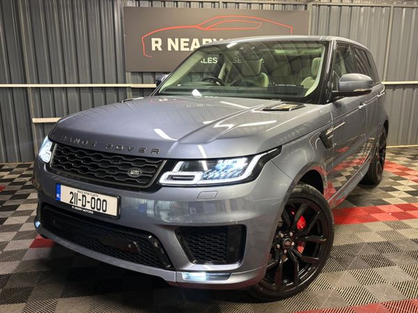 Land Rover Range Rover Sport SUV, Petrol Hybrid, 2021, Blue