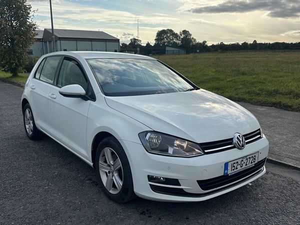 Volkswagen Golf Hatchback, Diesel, 2015, White