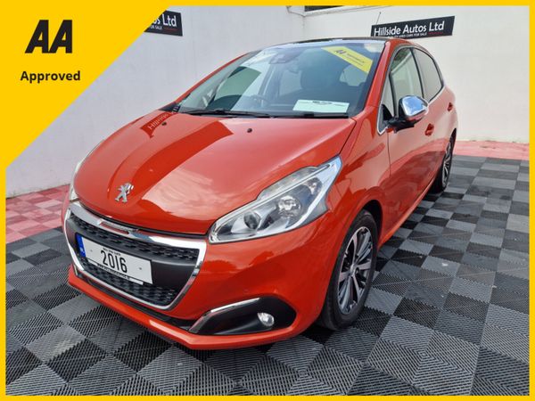 Peugeot 208 Hatchback, Petrol, 2016, Orange