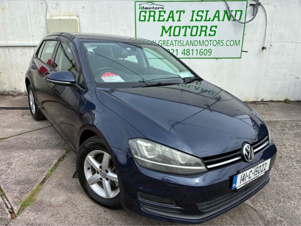 Volkswagen Golf Hatchback, Petrol, 2014, Blue