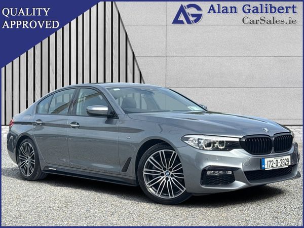 BMW 5-Series Saloon, Diesel, 2017, Grey