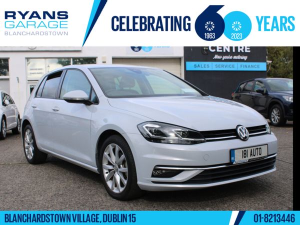 Volkswagen Golf Hatchback, Petrol, 2018, White