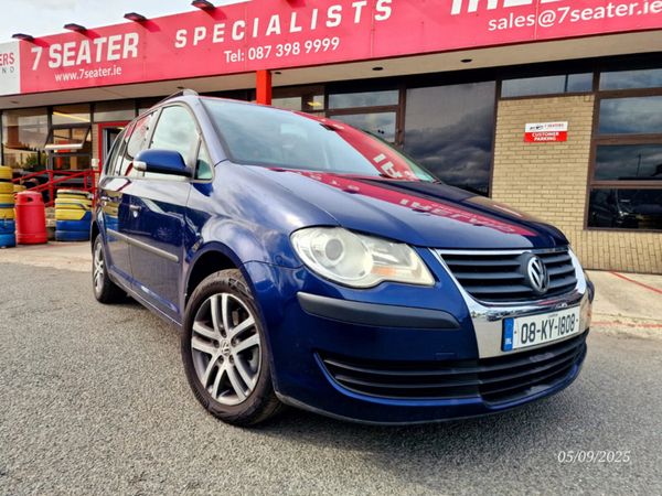 Volkswagen Touran MPV, Petrol, 2008, Blue