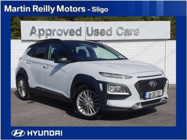 Hyundai KONA MPV, Petrol, 2018, White