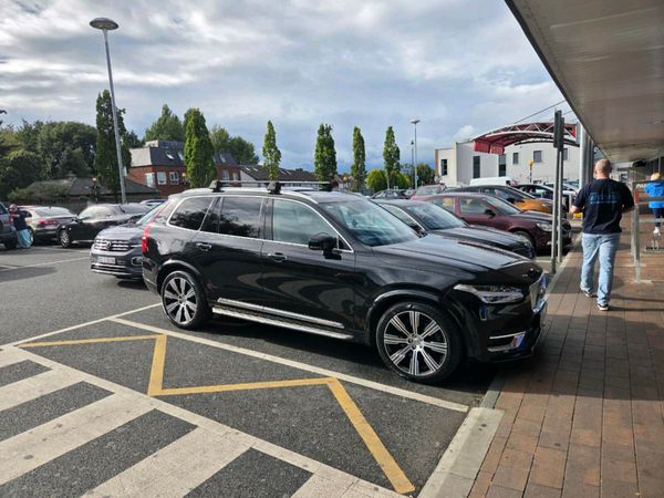 Volvo XC90 SUV, Petrol Plug-in Hybrid, 2020, Black
