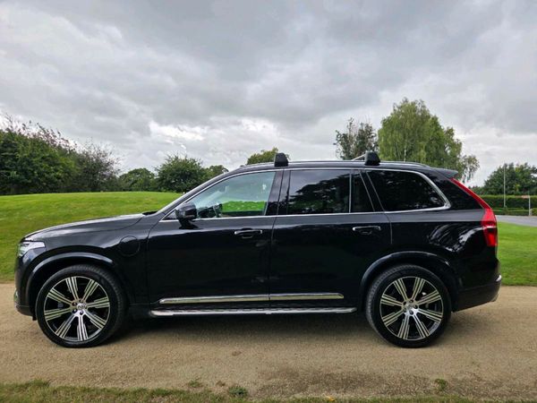 Volvo XC90 SUV, Petrol Plug-in Hybrid, 2020, Black