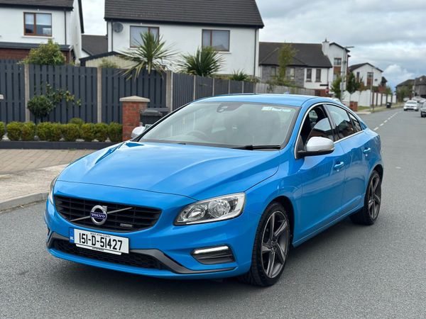 Volvo S60 Saloon, Diesel, 2015, Blue