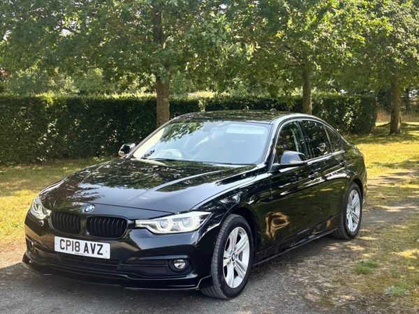 BMW 3-Series Saloon, Diesel, 2018, Black