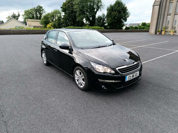 Peugeot 308 Hatchback, Diesel, 2017, Black