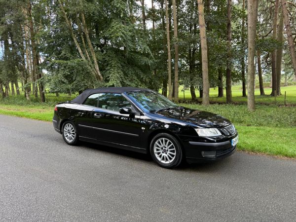 Saab 9-3 Convertible, Petrol, 2006, Black