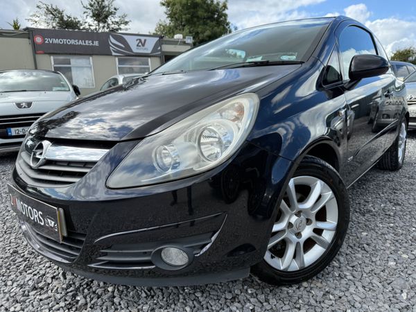Opel Corsa Hatchback, Petrol, 2008, Black