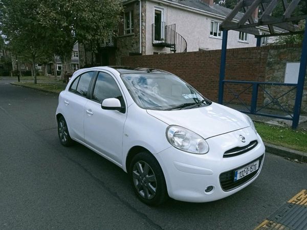 Nissan Micra Hatchback, Petrol, 2013, White