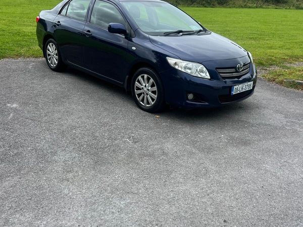 Toyota Corolla Saloon, Petrol, 2008, Blue