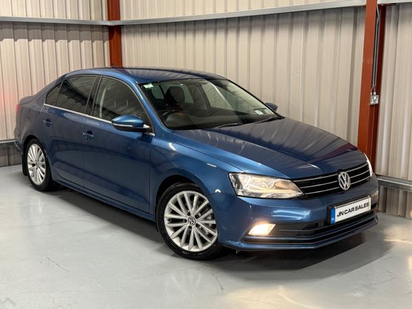Volkswagen Jetta Saloon, Diesel, 2015, Blue