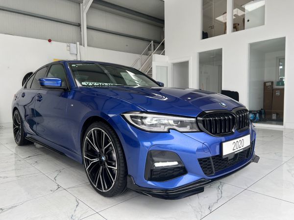 BMW 3-Series Saloon, Petrol Hybrid, 2020, Blue