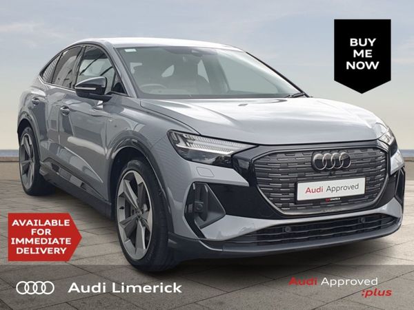 Audi Q4 e-tron SUV, Electric, 2024, Grey