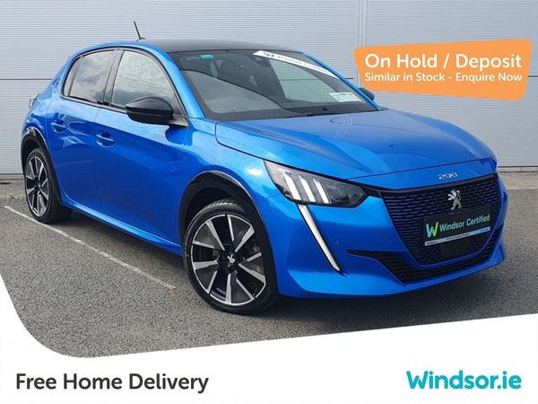 Peugeot 208 Hatchback, Electric, 2020, Blue