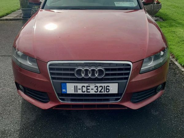 Audi A4 Saloon, Diesel, 2011, Red