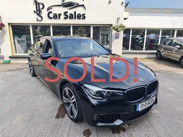 BMW 7-Series Saloon, Diesel, 2017, Black