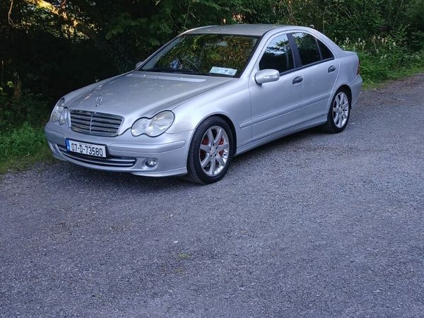 Mercedes-Benz C-Class Saloon, Petrol, 2007, Silver