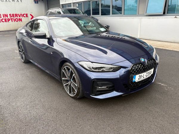 BMW 4-Series Coupe, Diesel, 2021, Blue