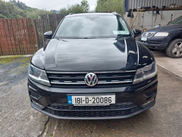Volkswagen Tiguan SUV, Diesel, 2018, Black