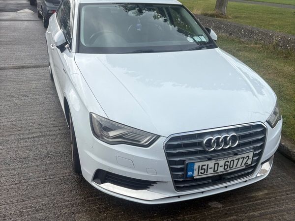 Audi A3 Saloon, Petrol, 2015, White