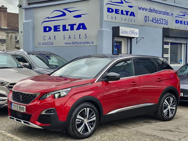 Peugeot 3008 SUV, Petrol, 2017, Red