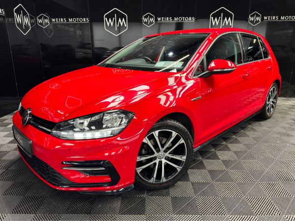 Volkswagen Golf Hatchback, Petrol, 2018, Red