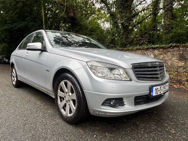 Mercedes-Benz C-Class Saloon, Petrol, 2010, Silver