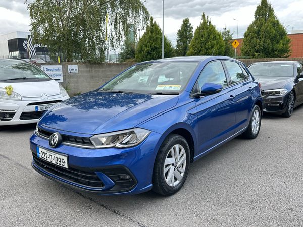 Volkswagen Polo Hatchback, Petrol, 2022, Blue