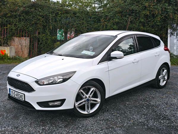 Ford Focus Hatchback, Diesel, 2017, White