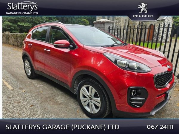 Kia Sportage SUV, Diesel, 2018, Red