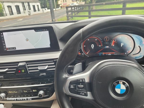 BMW 5-Series Saloon, Diesel, 2017, Grey