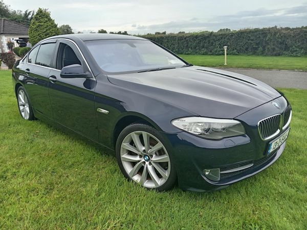 BMW 5-Series Saloon, Diesel, 2013, Blue