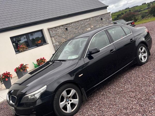 BMW 5-Series Saloon, Diesel, 2008, Black