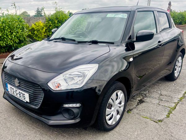 Suzuki Swift Hatchback, Petrol, 2017, Black
