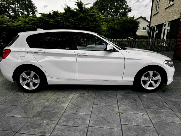 BMW 1-Series Hatchback, Petrol, 2016, White