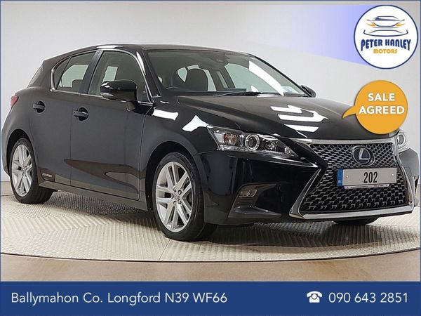 Lexus CT Hatchback, Petrol Hybrid, 2020, Black