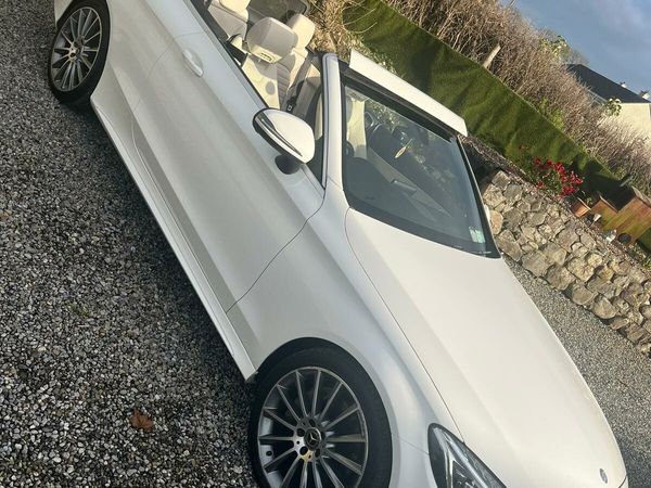 Mercedes-Benz C-Class Convertible, Diesel, 2017, White