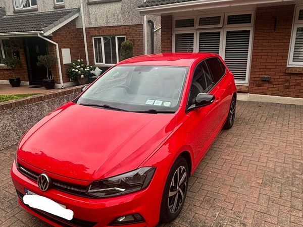 Volkswagen Polo Hatchback, Petrol, 2018, Red