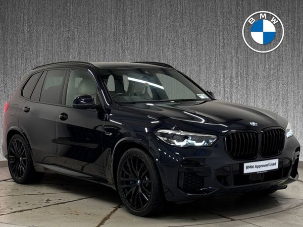 BMW X5 SUV, Petrol Plug-in Hybrid, 2022, Black