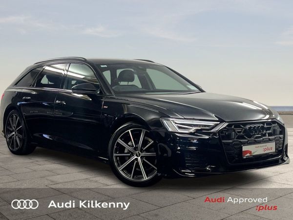 Audi A6 Estate, Diesel Hybrid, 2025, Black