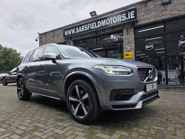 Volvo XC90 SUV, Petrol Plug-in Hybrid, 2018, Grey