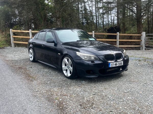 BMW 5-Series Saloon, Diesel, 2007, Black