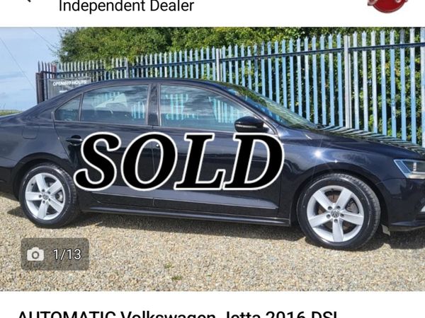Volkswagen Jetta Saloon, Diesel, 2016, Black