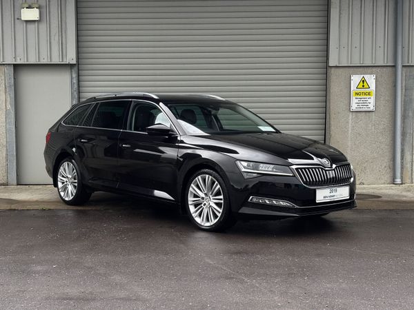 Skoda Superb Estate, Petrol, 2019, Black