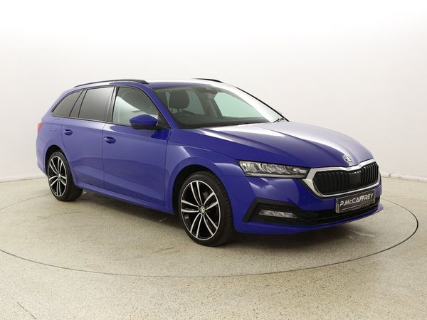 Skoda Octavia Estate, Diesel, 2021, Blue